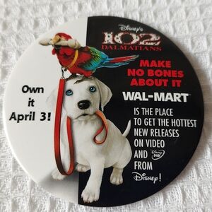 102 Dalmatians Promotional Video DVD Pin Pre-owned Disney Vintage Walmart